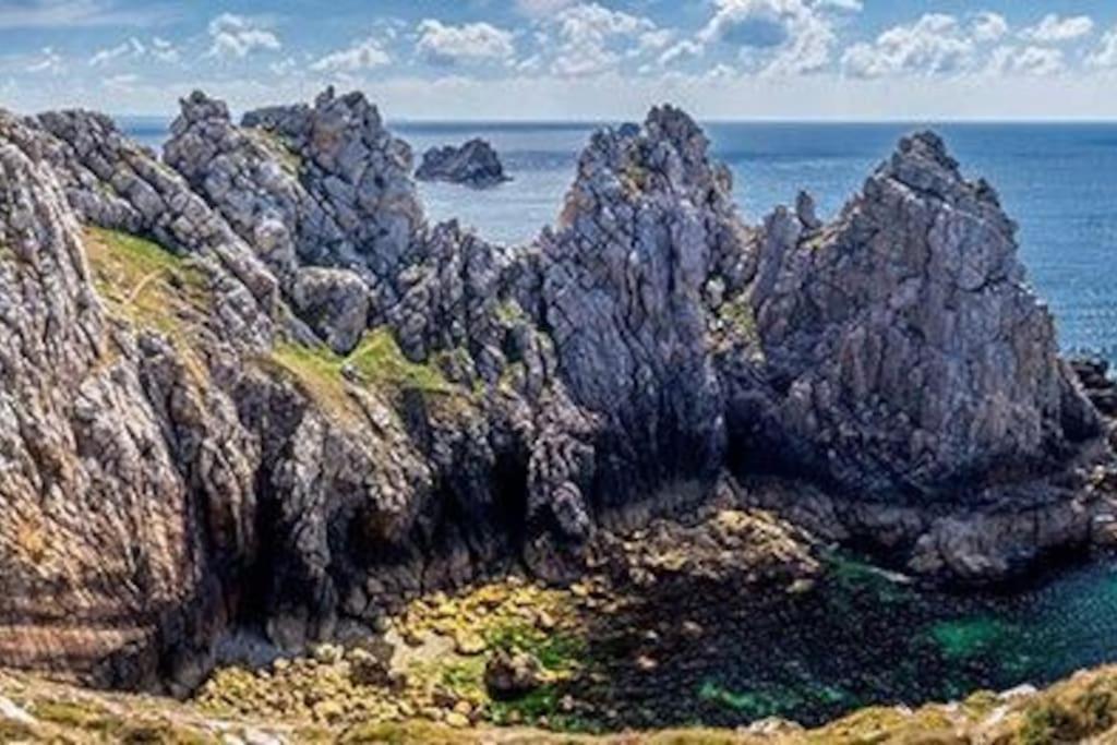 Maison Residence Odalys A Morgat En Bretagne Sur La Presqu'Ile De Crozon Situee A 800 M De La Mer Piscine Chauffee Travaux Piscine Debut Du 1 Er Juin Au 15 Juin 2025 Exteriér fotografie
